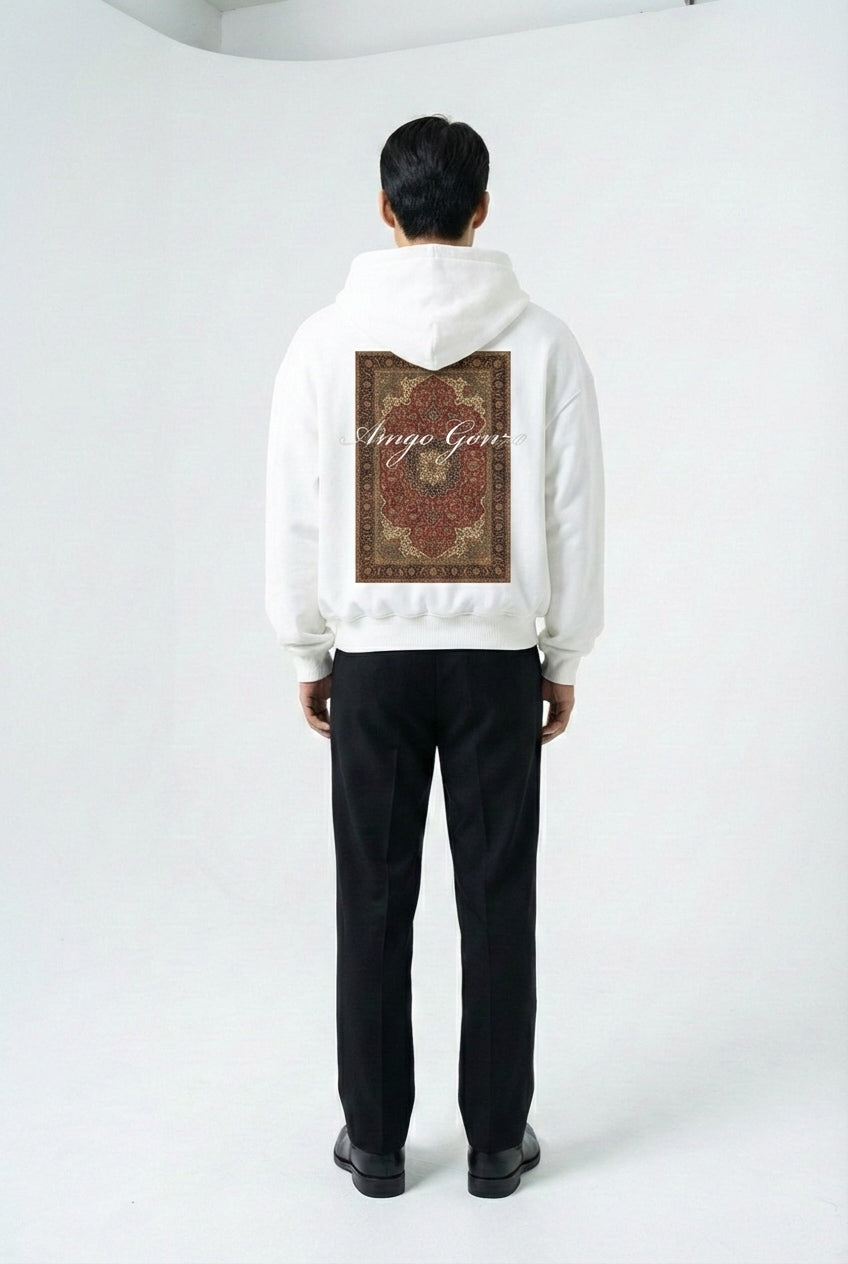 PERSIAN RUG Oversized Hoodie