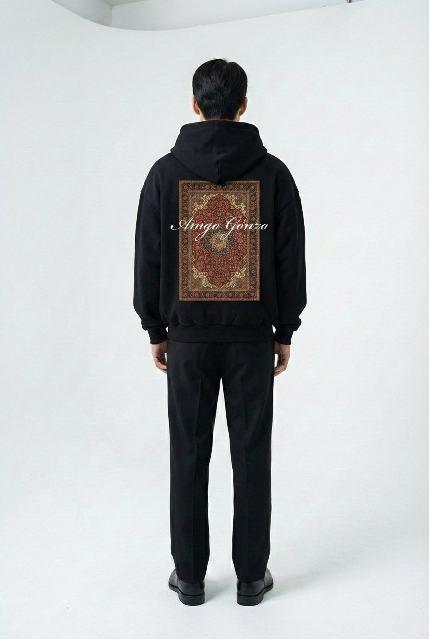PERSIAN RUG Oversized Hoodie