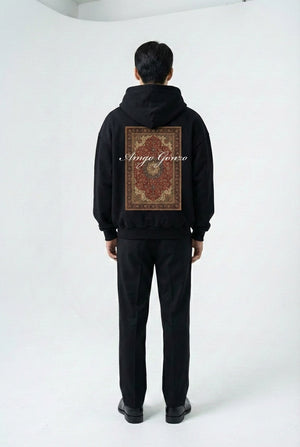 PERSIAN RUG Oversized Hoodie