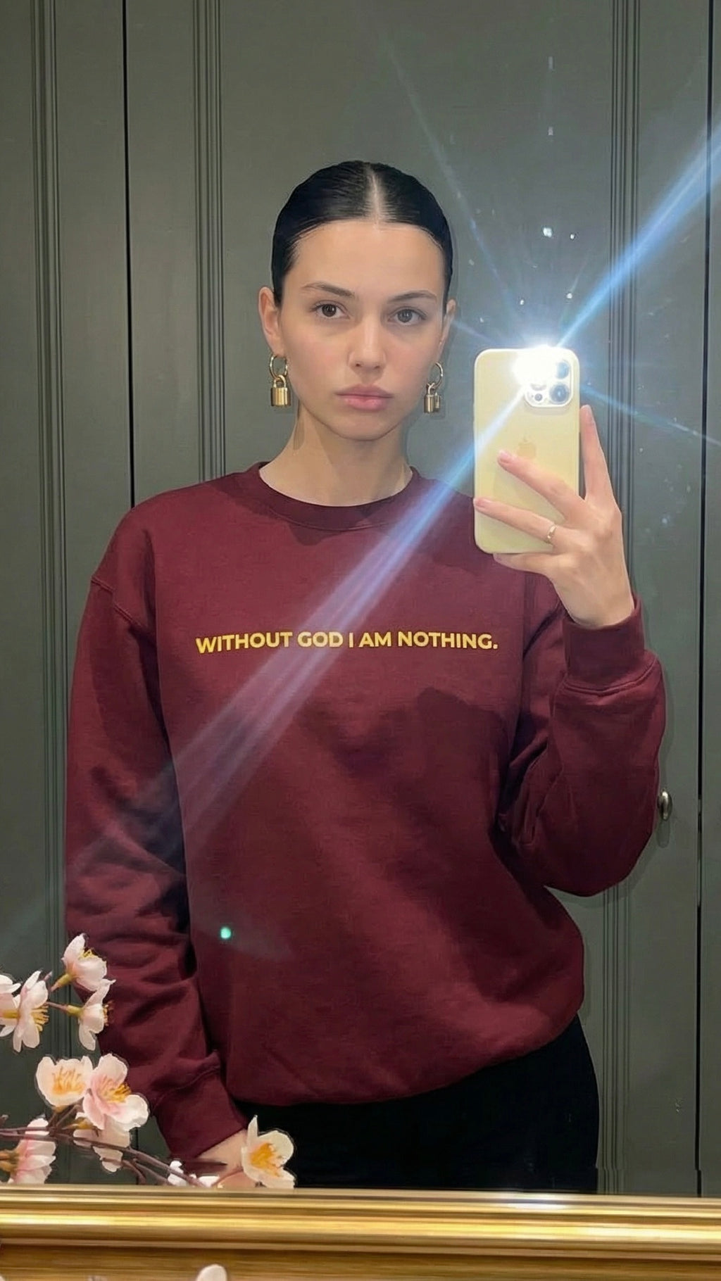 WITHOUT GOD I AM NOTHING